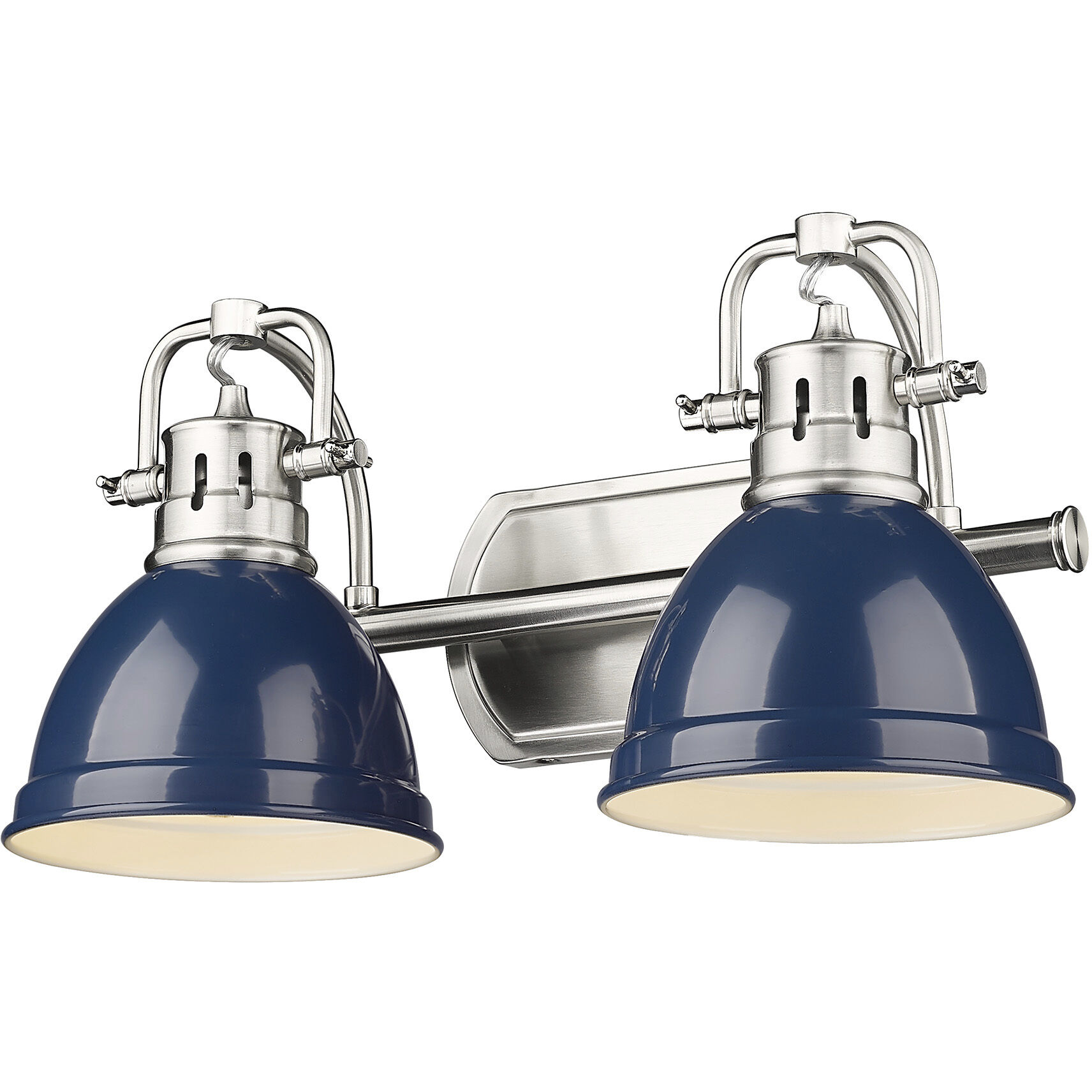 Yep Duncan Vanity Wall Light in Pewter, Navy