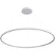 Veritas LED 70.88 inch Sand White Chandelier Ceiling Light