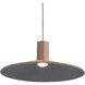 Faroe Pendant Ceiling Light in Coffee/Black
