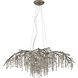 Autumn Twilight 40 inch 60.00 watt Mystic Gold Chandelier Ceiling Light, Large