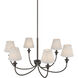 Yep Cambria 6 Light 33.25 inch Oil Rubbed Bronze Chandelier Ceiling Light