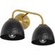 Shepard Vanity Wall Light in Matte Black