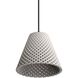 Clarus LED 7.63 inch Grey Cement Pendant Ceiling Light