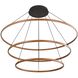 Veritas LED 59 inch Driftwood Ring Chandelier Ceiling Light, 3 Tier
