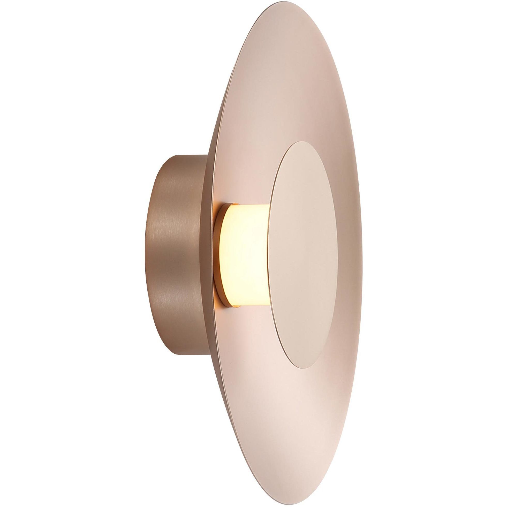 Yep Luma LED 11.75 inch French Gold Flush Mount Ceiling Light