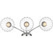 Audra Vanity Wall Light in Chrome