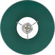 Orwell 1 Light 14 inch Chrome Pendant Ceiling Light in Pine Green, Large