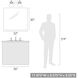Hines 2 Light 18 inch Matte Black Bath Vanity Wall Light in Seeded Glass