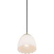 Dorinda 1 Light 6.5 inch Brushed Champagne Brass Pendant Ceiling Light
