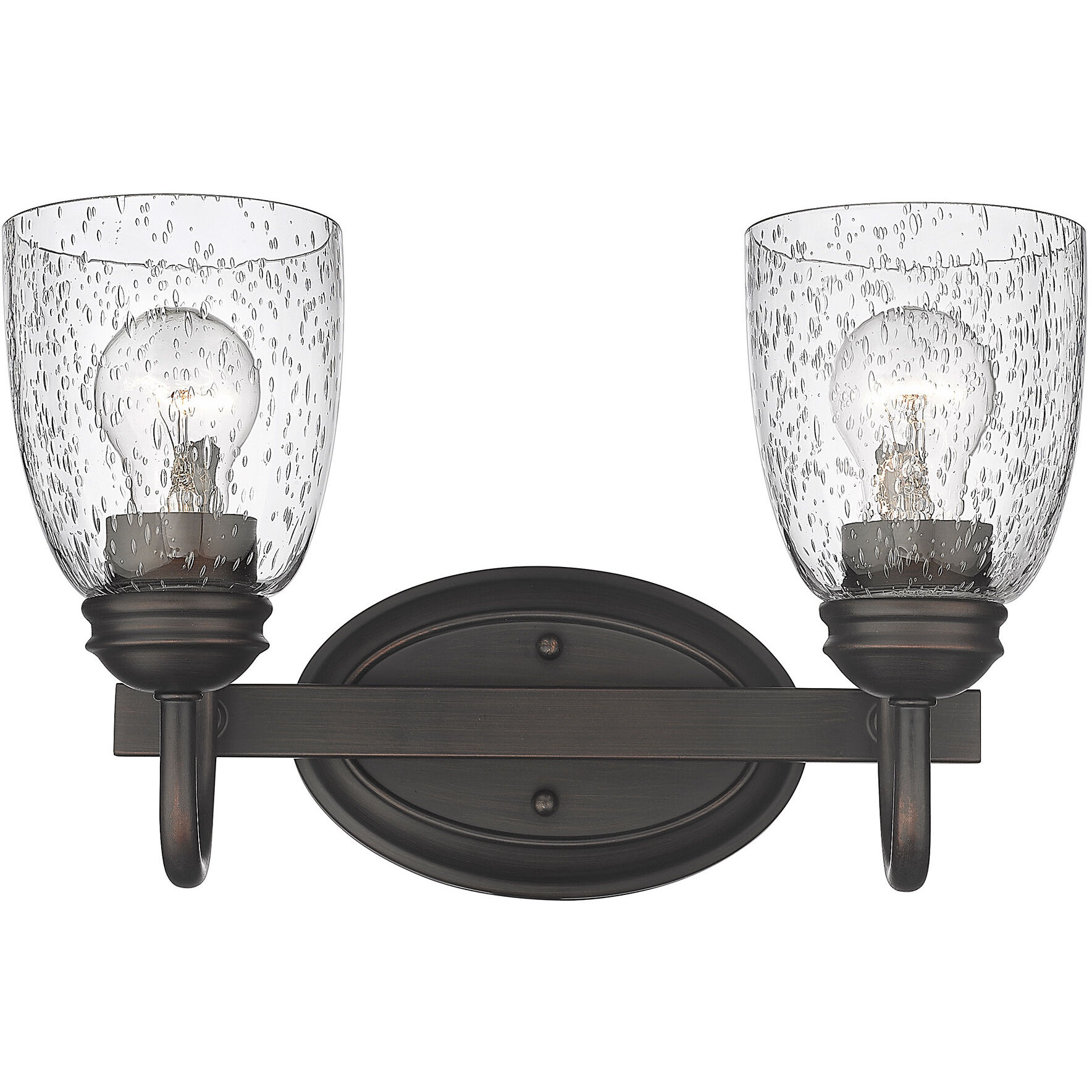 Parrish Vanity Wall Light in Rubbed Bronze