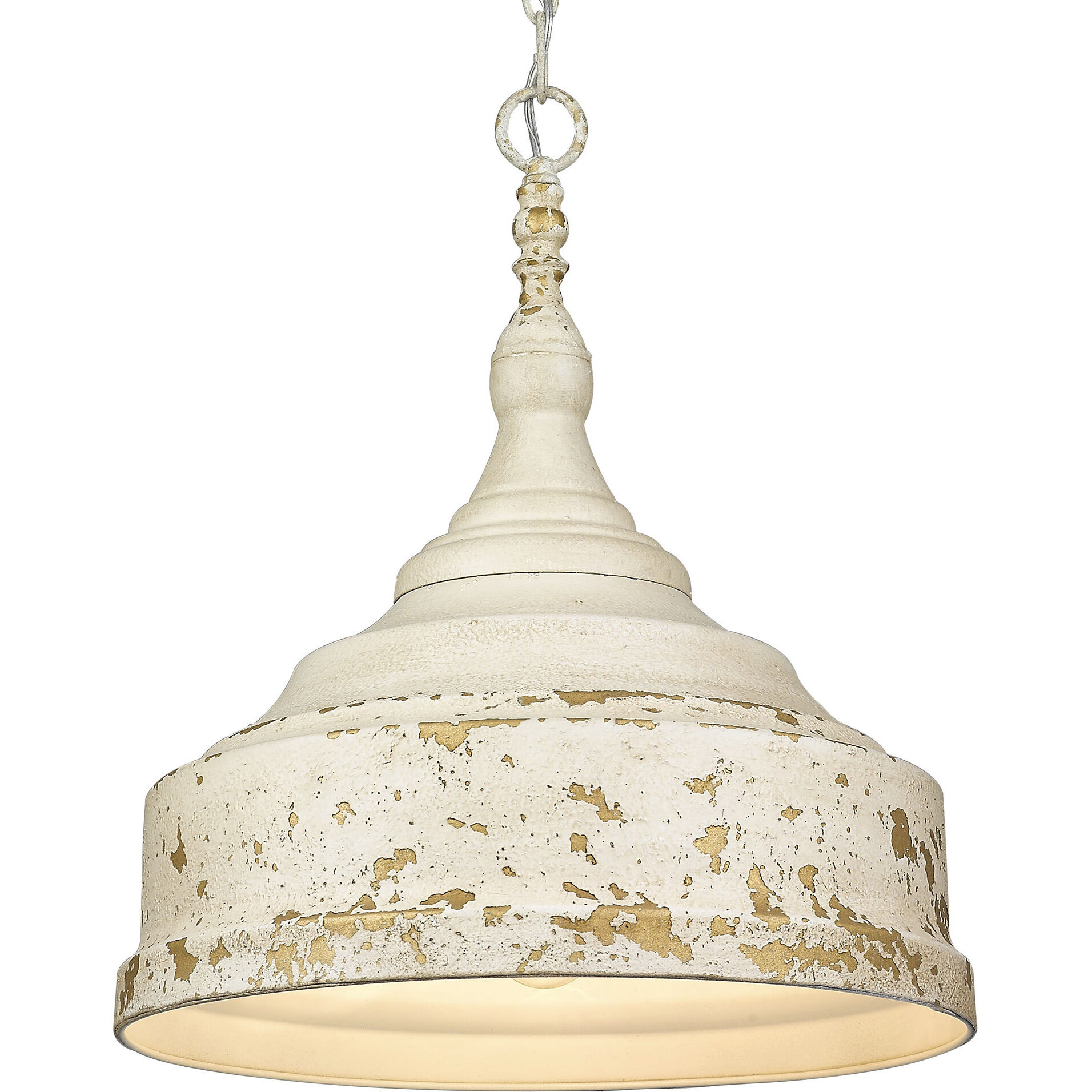 Keating Pendant Ceiling Light in Antique Ivory