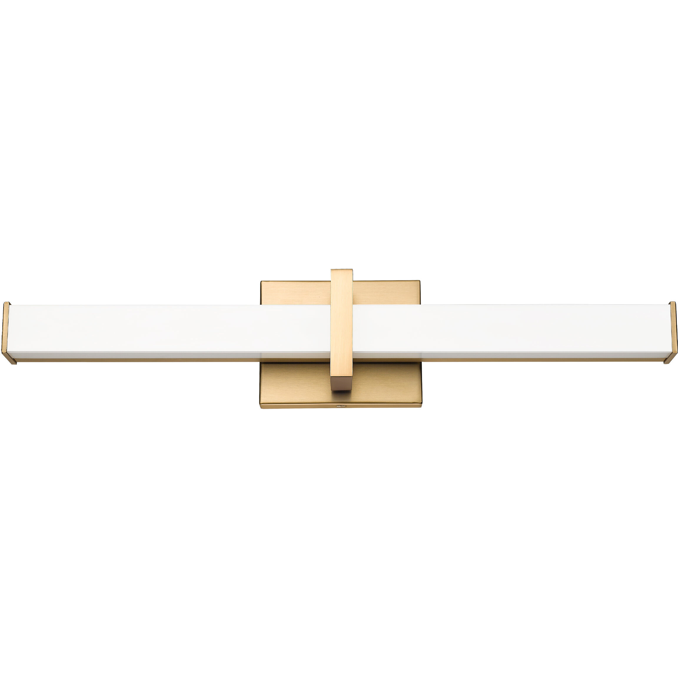 Elon Vanity Wall Light in Brushed Champagne Brass