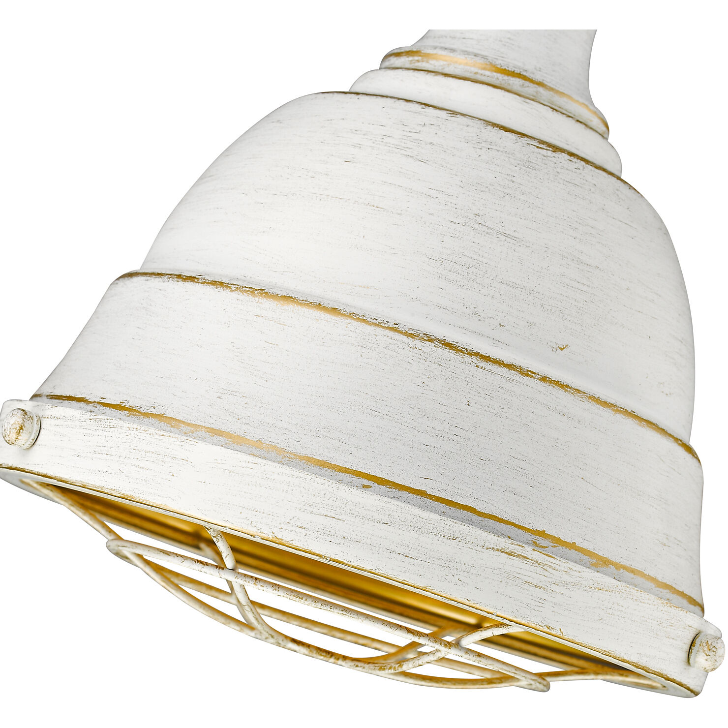Bartlett 1 Light 9.25 inch French White Pendant Ceiling Light, Small