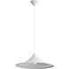 Vistara 1 Light 19.75 inch Sand White Pendant Ceiling Light