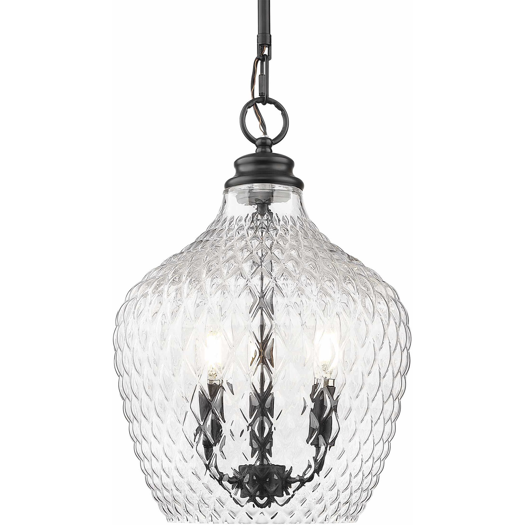 Adeline Pendant Ceiling Light in Matte Black