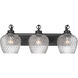 Adeline Vanity Wall Light in Matte Black