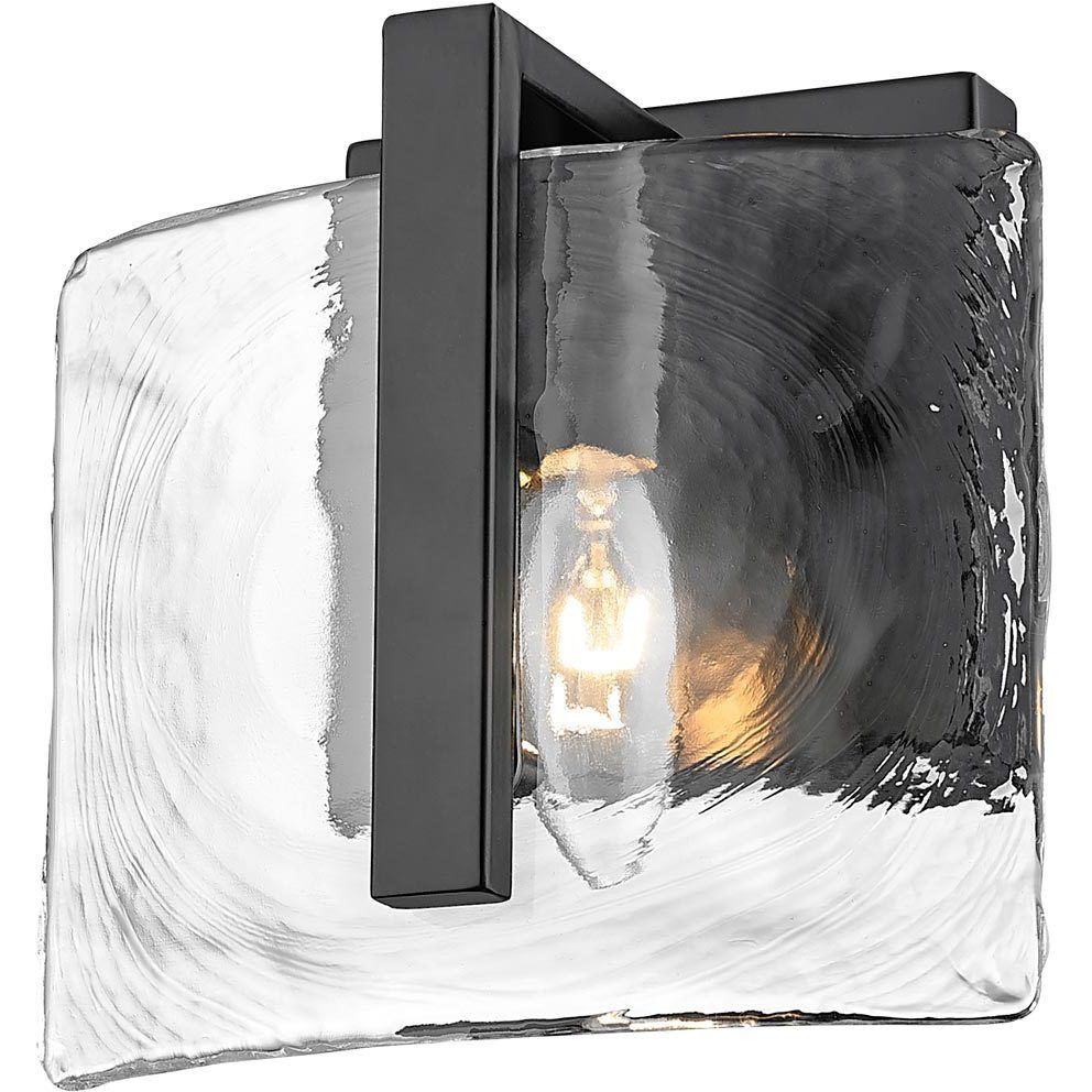 Aenon 1 Light 6.88 inch Matte Black Wall Sconce Wall Light