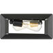 Smyth 2 Light 11.5 inch Matte Black Flush Mount Ceiling Light