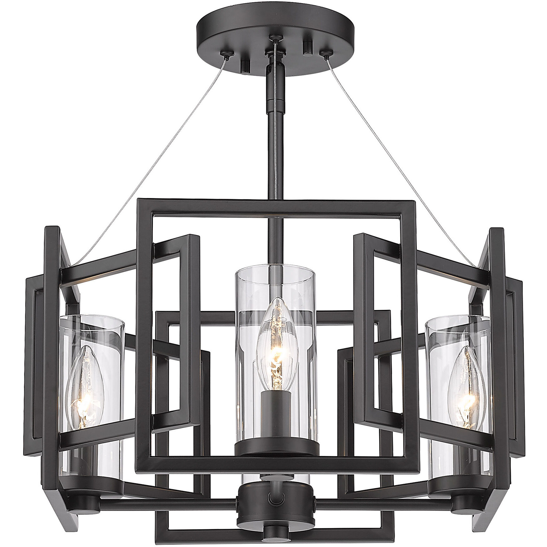 Marco Pendant Ceiling Light in Matte Black