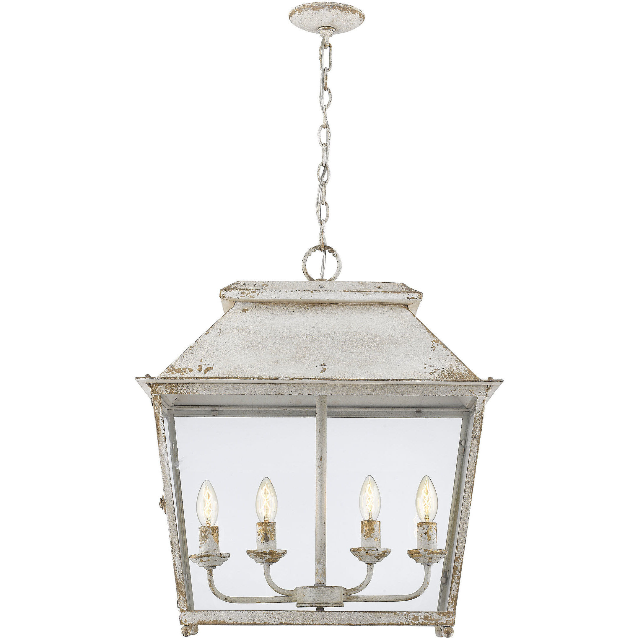 Abingdon Pendant Ceiling Light in Antique Ivory
