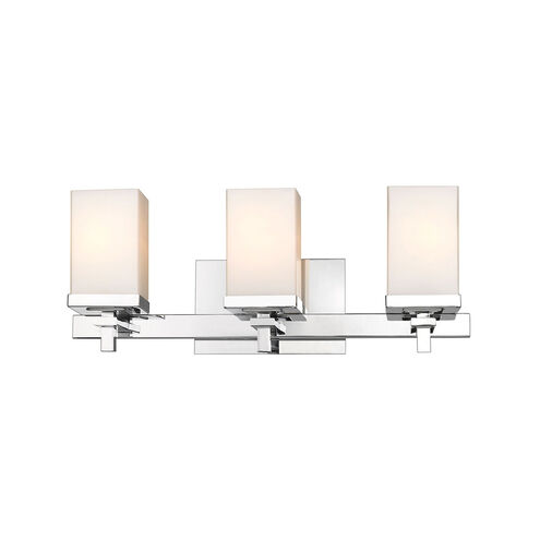 Maddox 3 Light 20 inch Chrome Bath Vanity Wall Light