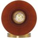 Shepard 1 Light 6.25 inch Modern Brass Wall Sconce Wall Light in Russet Clay