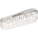 Ciara 6 Light 42 inch Peruvian Silver Flush Mount Ceiling Light