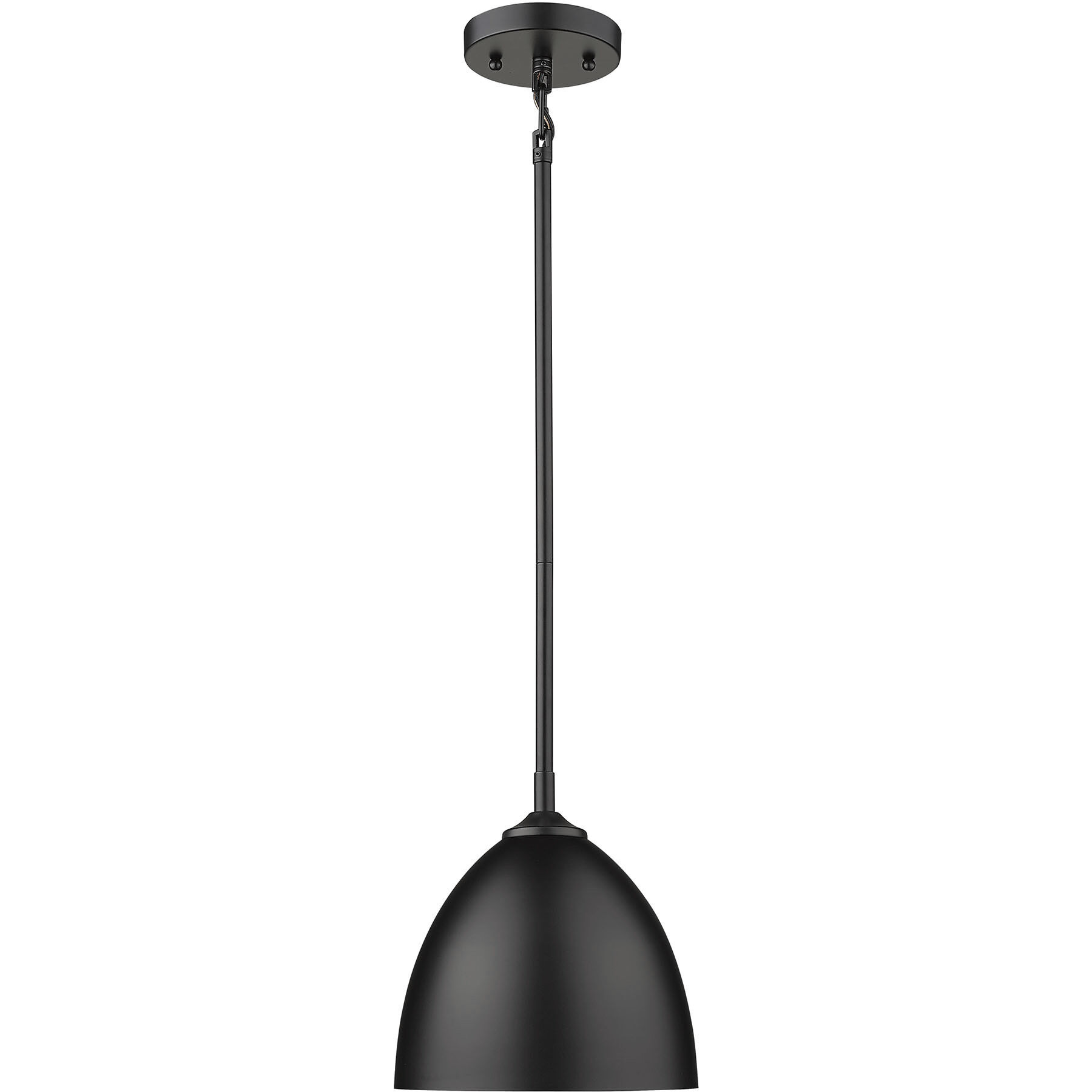 Yep Zoey Pendant Ceiling Light in Matte Black, Small