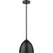 Yep Zoey Pendant Ceiling Light in Matte Black, Small