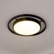 Astra LED 17 inch Matte Black Flush Mount Ceiling Light
