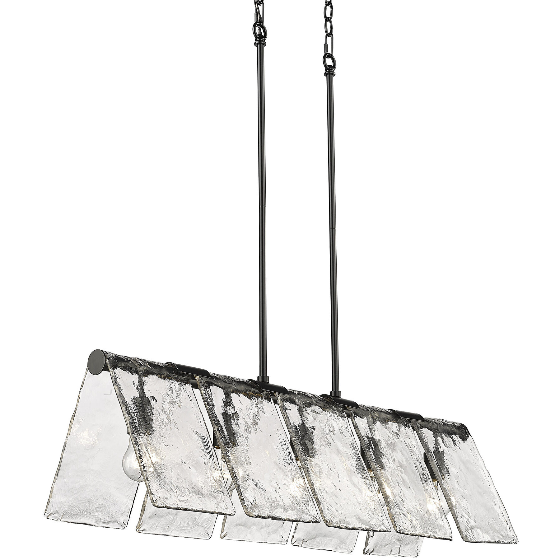 Serenity Island Light Ceiling Light in Matte Black