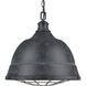 Bartlett Pendant Ceiling Light in Copper Patina, Large