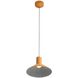 Faroe Pendant Ceiling Light in Earth Yellow/Grey