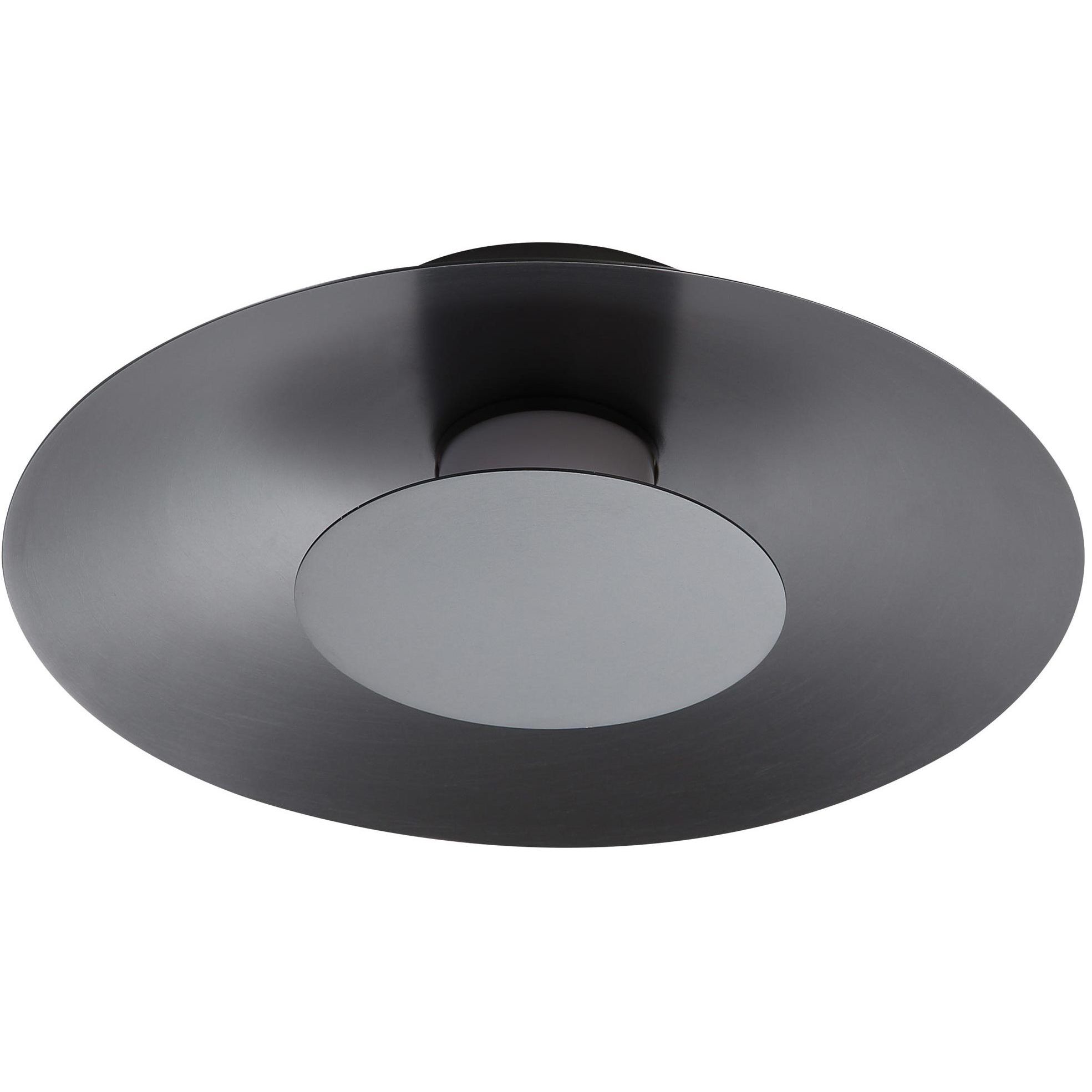 Yep Luma LED 11.75 inch Graphite Flush Mount Ceiling Light