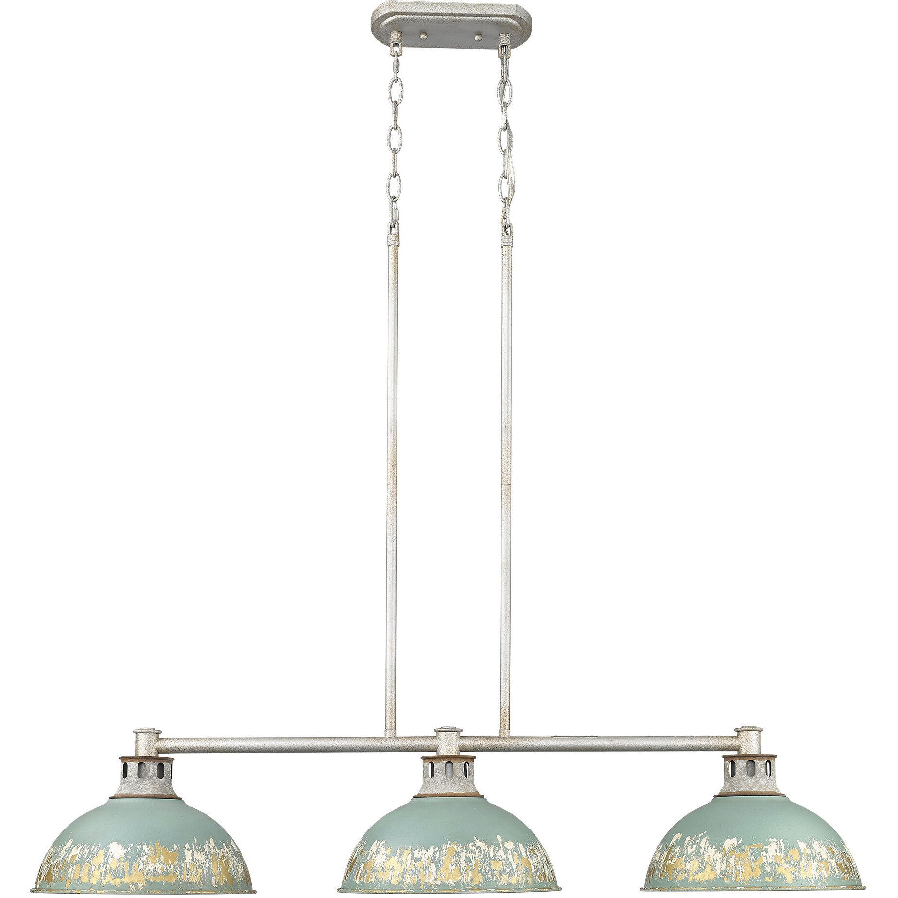 Kinsley Island Light Ceiling Light in Antique Teal