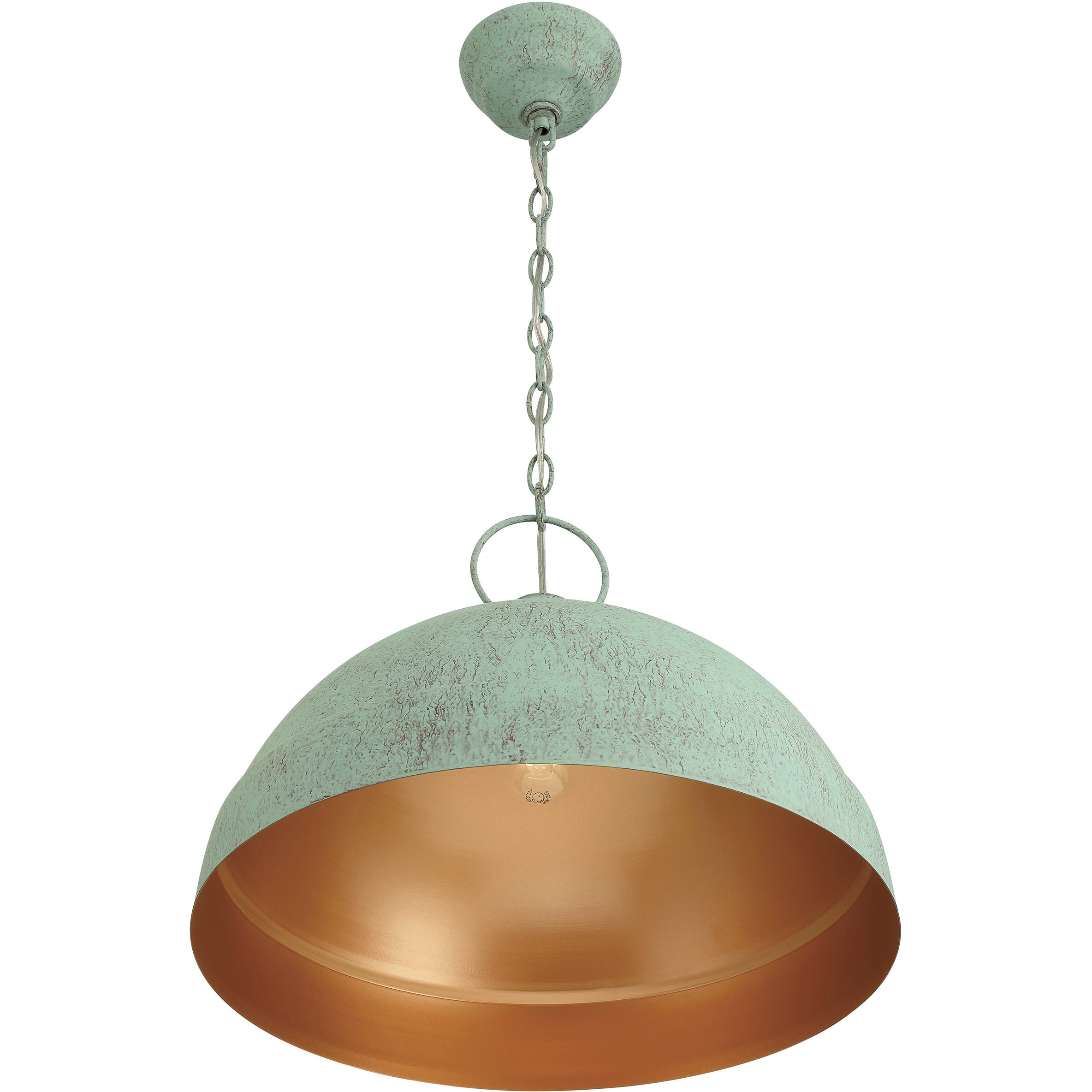 Laurent 9 Light 24 inch Antique Ivory Pendant Ceiling Light