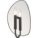Tessa 1 Light 8.5 inch Matte Black Wall Sconce Wall Light