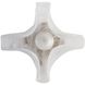 Glacier LED 13.75 inch Polished Nickel Flush Mount Ceiling Light