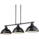 Yep Duncan Island Light Ceiling Light in Matte Black
