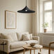 Vistara Pendant Ceiling Light in Sand Black