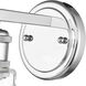 Carver 1 Light 8.75 inch Chrome Bath Vanity Light Wall Light