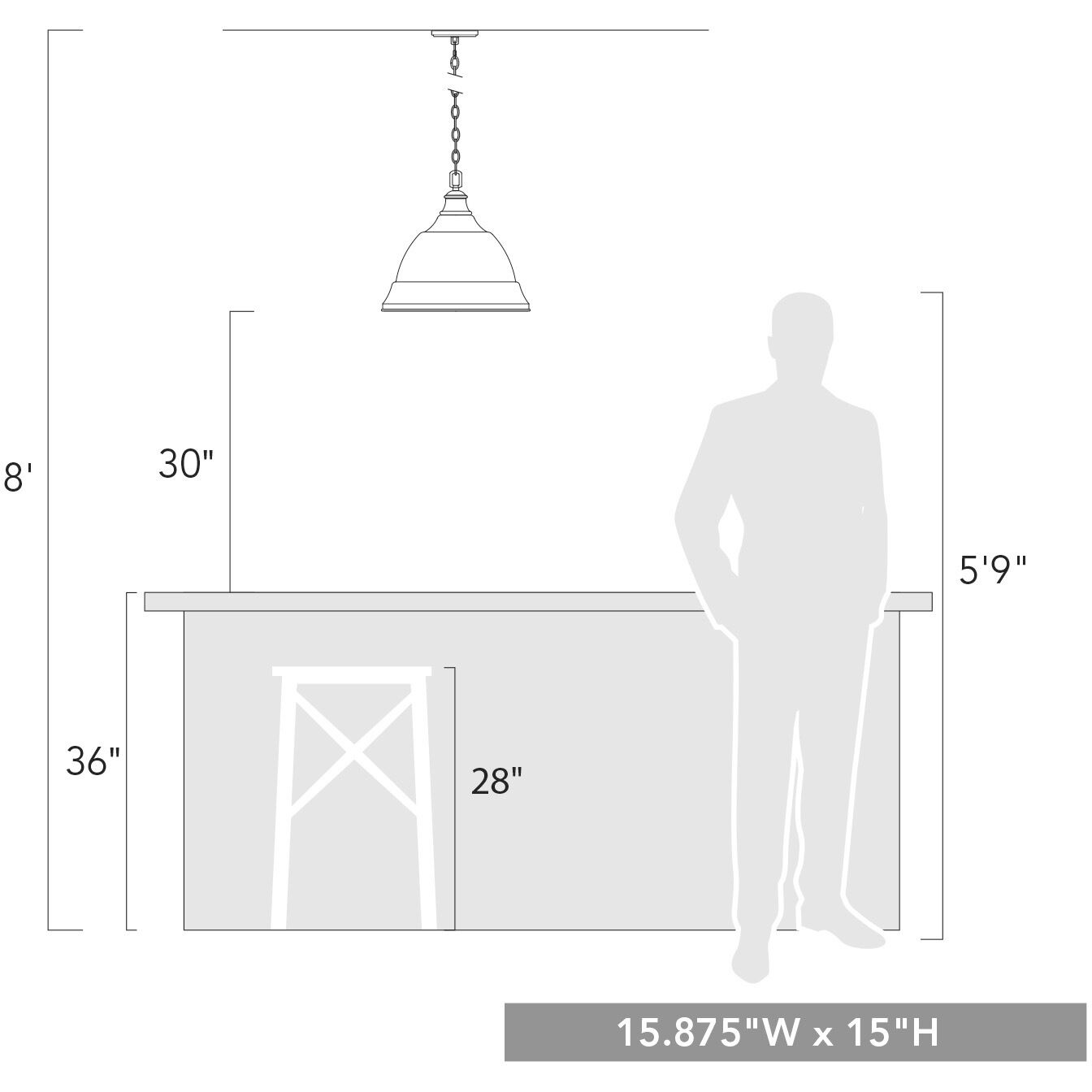 Rebel Pendant Ceiling Light