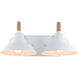 Journey 2 Light 17 inch Natural White Bath Vanity Light Wall Light