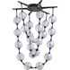 Pearla LED 28.25 inch Matte Black Pendant Ceiling Light