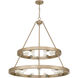 Castile 15 Light 32 inch French Gold Chandelier Ceiling Light