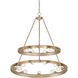 Castile 15 Light 32 inch French Gold Chandelier Ceiling Light