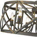 Alcott 26.13 inch 60.00 watt Antique Black Iron Chandelier Ceiling Light
