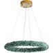 Ziva Corallo LED 29.5 inch Turquoise Chandelier Ceiling Light