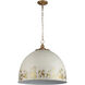 Alison Pendant Ceiling Light in Antique Ivory