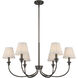 Yep Cambria 6 Light 33.25 inch Oil Rubbed Bronze Chandelier Ceiling Light